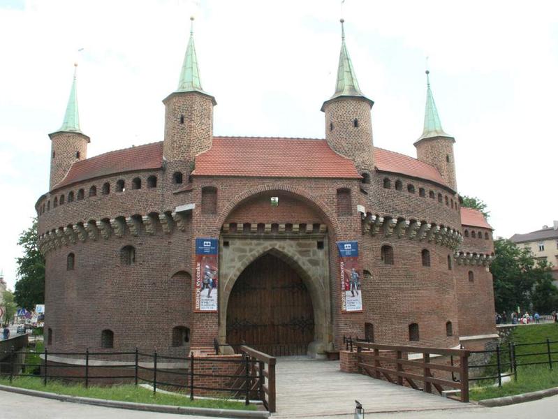 Barbakan, Kraków